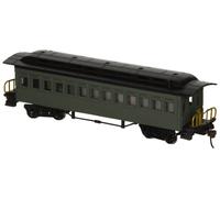 Bachmann Industries 1860 - 1880 Passenger Cars - Coach - Painted, Unlettered Gre