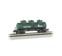 Bachmann Industries 3 Dome Tank Chemcell Car in scala N