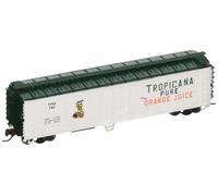 Bachmann Industries ACF 50 'Acier Reefer Tropicana de Voiture, Blanc/Vert, N Éch
