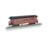 Bachmann Industries Combine Prr Ho Scale Old-Time Car with Round-End Clerestory