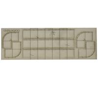 Bachmann Industries Concrete Sidewalk Toy (HO Scale)