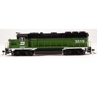 Bachmann Industries Emd GP40 DCC Ready Locomotive - Burlington Northern # 3519 -