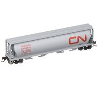 Bachmann Industries Inc. Canadian 4-Bay Cylindrical Grain Hopper Canadian Nation