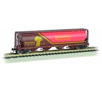 Bachmann Industries Inc. Canadian 4-Bay Cylindrical Grain Hopper Saskatchewan -