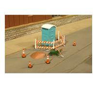 Bachmann Industries Miniature HO Scale Figures Accessori per cantieri ferroviari