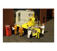 Bachmann Industries Miniature in scala HO Figure Meccaniche Treno (6 pezzi)