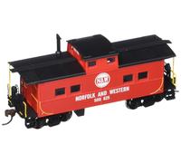 Bachmann Industries Norfolk & Western Red #500825 Northeast Steel Caboose (HO Sc