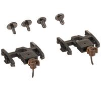 Bachmann Industries roller Bearing Freight Trucks without Wheels (12/card) N sca