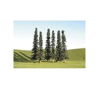 Bachmann Industries Scene Scapes HO Scale 4-6" Conifer Trees (24 per Bag)