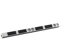 Bachmann IT PDU Alu 1HE 16x C13 4x contatti di protezione CEE 16A blu