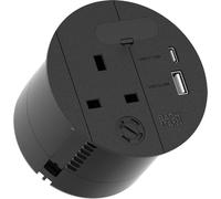 BACHMANN Loop IN Charge UK USB A/C22W, cavo di alimentazione 2,0 m H05VV-F3G1,5 mm².