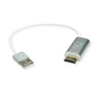 BACHMANN Ochno - Adattatore HDMI a USB-C e USB-A