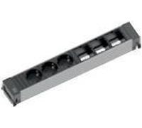 Bachmann Power Frame - Extension Cores - Output Prese: 3 (francese / ute) - 10 cm - Francia - Black, alluminio anodizzato (916. NEW