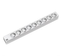 Bachmann Ciabatta Multipresa 19 Pollici 1HE Alluminio 9x Schutzkonta