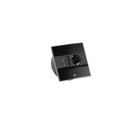 BACHMANN Presa da incasso Sense, 1 presa con USB A/C, cavo da 2 m, presa da tavolo per cucina e ufficio, nera (innovativo meccanismo di apertura per apertura e chiusura senza contatto)