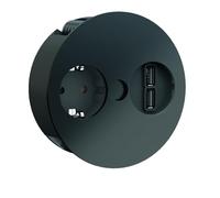 BACH 931.131 - Presa TWIST, 1 ingresso, USB A/A 15 W.