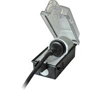 Bachmann Presa Esterna 924.349 con Serratura 4016514081677, Nero, Trasparente