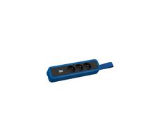 BACHMANN Primo 2 3 x UTE con passante 2,0 m CEE7/7 RAL5010