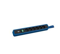 BACHMANN Primo 2 6 x UTE 1 x interruttore con passante 2,0 m CEE7/7 RAL5010
