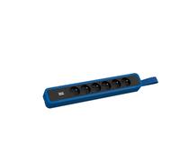 BACHMANN Primo 2 6 x UTE con passante 2,0 m CEE7/7 RAL5010