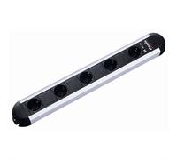 Bachmann PRIMO Interno Tipo F Nero 6 presa(e) AC 515 mm 71 mm Strip 331.032