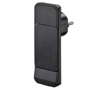 BACHMANN SMART PLUG spina di montaggio con contatto di terra, nero