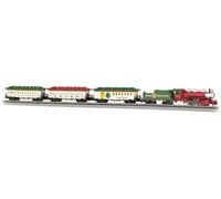 Bachmann Trains 24017 Spirit Of Christmas Ready To Run Electric Train Set - N Sc