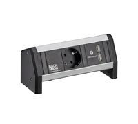 Bachmann Steckdoseneinheit DESK 1xSchuko,1xUSB 902.0382