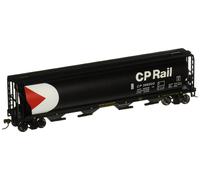 Bachmann Trains 19129, Grey, 8 4 Bay Cylindrical Grain Hopper-Canadian Pacific-H