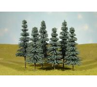 Bachmann Trains 32012 Scene Scapes 5"-6" Blue Spruce Trees Train (6 Per Box) Acc