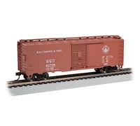 Bachmann – Modello ferroviario Carro 40' Box AUTO VAPORE ERA B&O #46796 – Scala HO