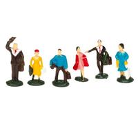 Bachmann Trains 42330 FIGURES - WAITING PASSENGERS - HO Scale