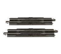 Bachmann Trains 44428 Snap-Fit E-Z Track 9” Straight RERAILER (2/Card) -Steel Al