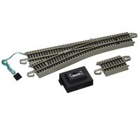 Bachmann Trains 44558 Snap-Fit E-Z Track #4 Turnout-Right (1/Card) -Nickel Silve