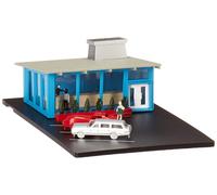Bachmann Trains 45709 PLASTICVILLE U.S.A. Built-UP Building-Drive-in Hamburger S