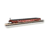 Bachmann Trains - 52' Flat CAR - Union Pacific #58259 - Scala N