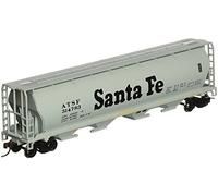Bachmann Trains Santa Fe 4 bay Cylindrical Grain Hopper