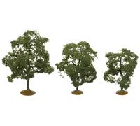Bachmann Trains - SCENE SCAPES - 2½"- 3½" WALNUT TREES (3 per box) - HO Scale