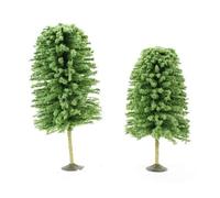 Bachmann Trains - SCENE SCAPES - 5½"- 6½" DECIDUOUS TREES (2 per box) - O Scale