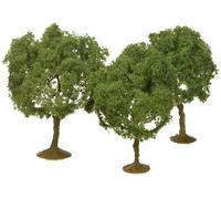 Bachmann Trains SceneScapes Oak (3 Piece), 32013 Trees, 3-3 1/2"