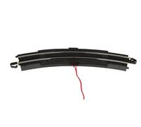 Bachmann Trains Snap-Fit E-Z Track 18 Radius Curved Terminal Rerailer with Wire