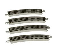 Bachmann Trains Snap-Fit E-Z Track 22 Radius Curved Track (4/Card)