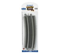 Bachmann Trains snap-fit E-Z Track 33.25 Radius 18 Degree Curved Track (5/card)