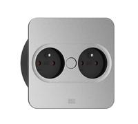 BACHMANN Twist 2 2 x UTE 2,0 m AEH argento rettangolare