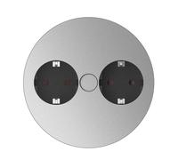 Bachmann TWIST Interno 2presa(e) AC 2m Cromo prolunghe e multiple