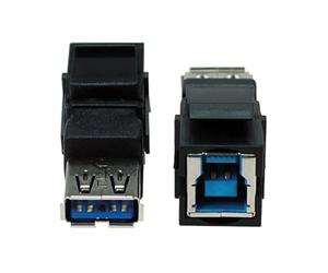 Bachmann USB A/B 3.0 Keystone 917401 - Modulo per cavo dati