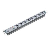 EL 8-FACH 19 BS - Presa multipla, 19'', 8 ingressi, con protezione antifulmine