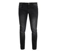 Baci & Abbracci Jeans da uomo slim fit a vita bassa- nero