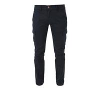 Baci & Abbracci Pantaloni uomo in cotone con tasconi - blu scuro