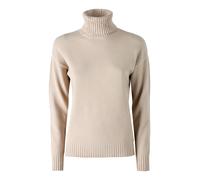 Baci & Abbracci Pullover donna dolcevita in maglia - beige
